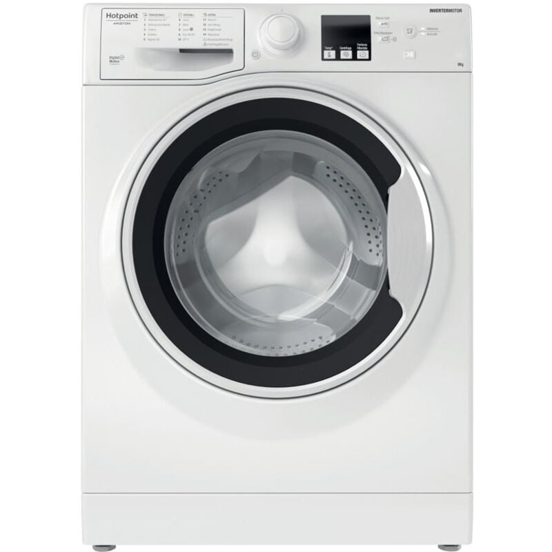 Image of Hotpoint Ariston - Hotpoint Lavatrice a libera installazione rssf 624 w it n. Tipo di carica: Caricamento frontale. Capacità cestello: 6 kg, Classe