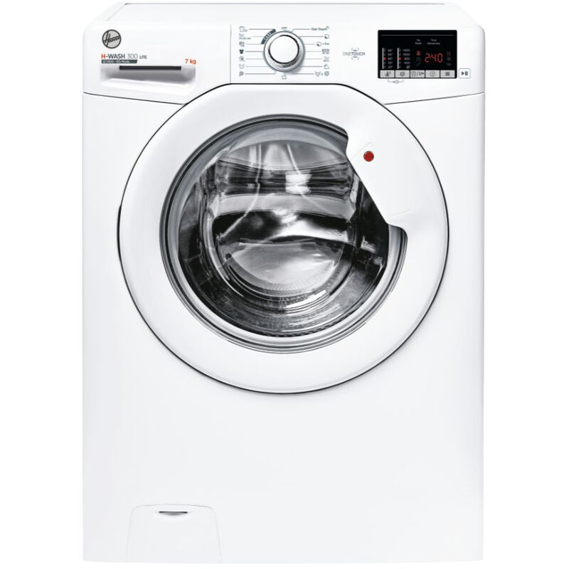 Image of H-wash 300 lite H3W4 472DE/1-S lavatrice Caricamento frontale 7 kg 1400 Giri/min d Bianco - Hoover