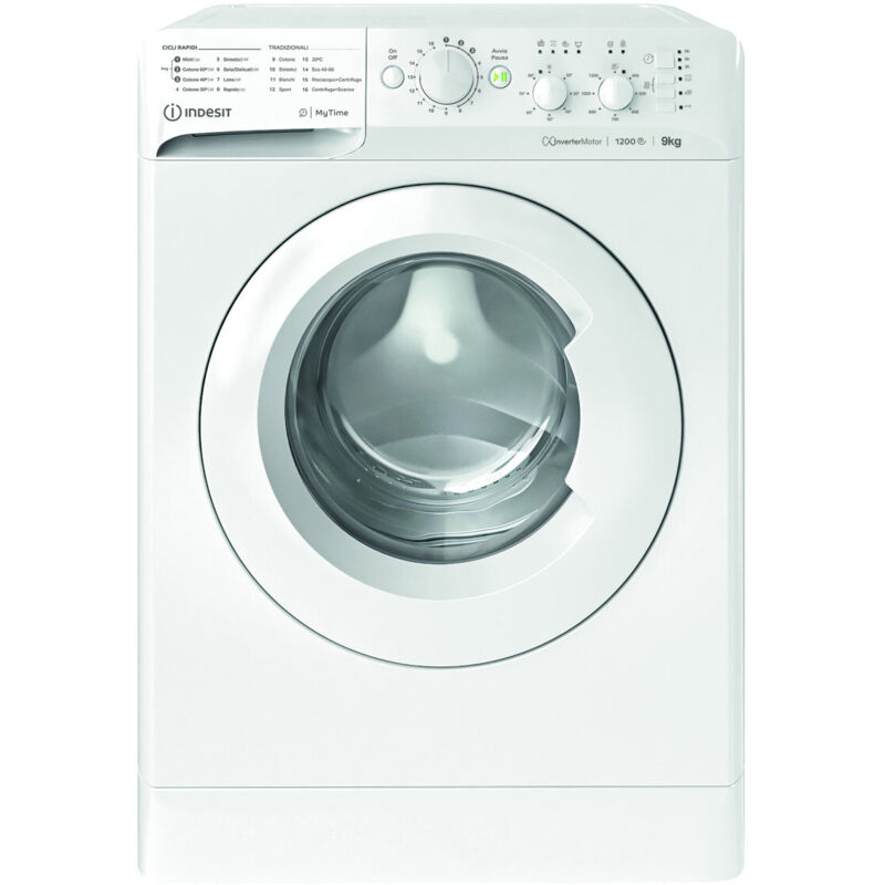Indesit MTWC 91296 W IT - Lavatrice a libera installazione 9Kg Bianco