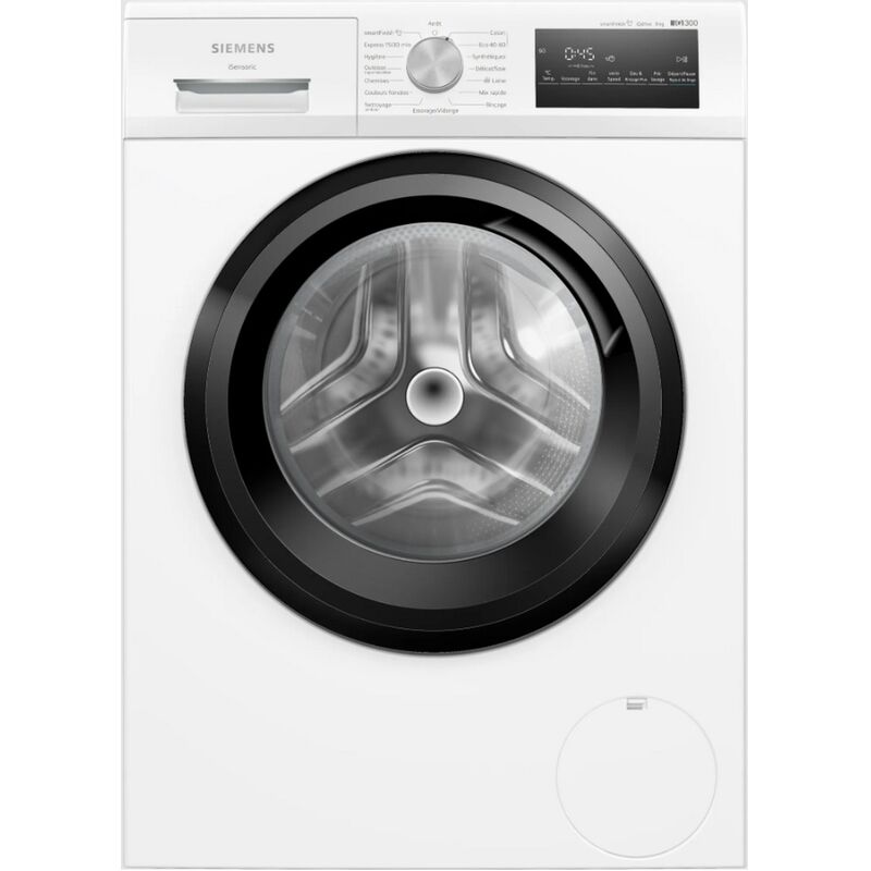 Image of lavatrice oblò 8kg 1200 giri bianco - WM12N228FR - siemens