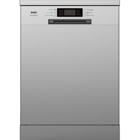 Lavavajillas 60cm SVAN SVJ606XD Clase D   10L, 15 cubiertos, 42d