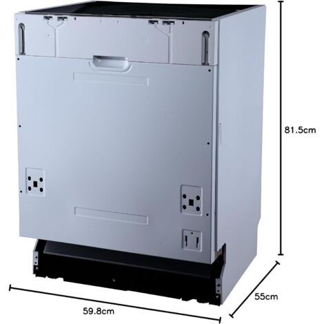 LAVAVAJILLAS INTEGRABLE INFINITON DIWBB606 E INOX