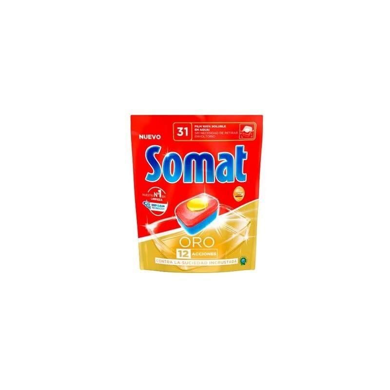 

Lavavajillas Oro Pastillas 31 Dosis - Somat