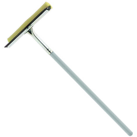 Lavavetri Auto Con Retina Anti-Moscerini - Spugna E Gomma, 60 Cm, Made In Italy