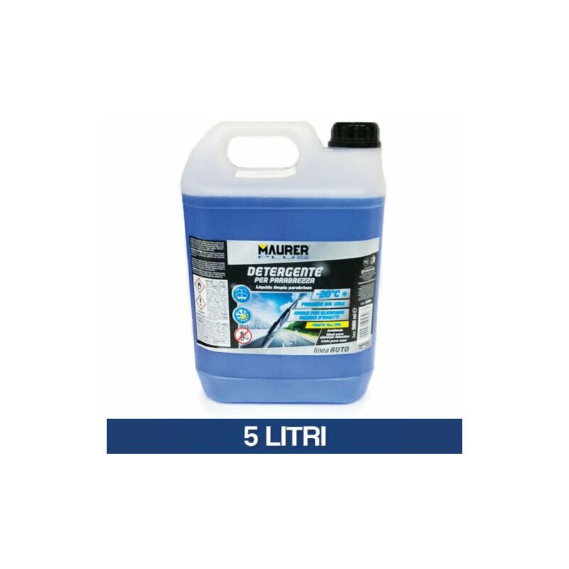 Image of Lavavetri detergente antigelo 250 ml, 1 litro, 5 litri Maurer 27791V) 5 litri (16006)