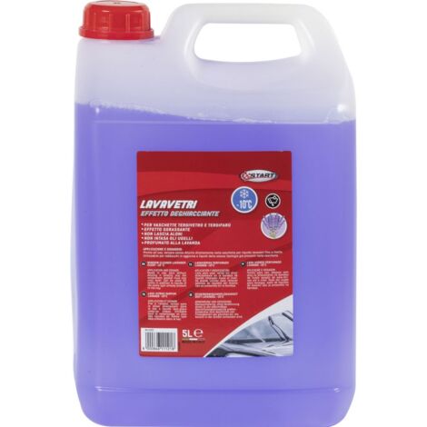 Lavavetri profumato Lavanda - effetto desghiacciante - capienza 5 litri - per vaschette tergivetro e tergifaro