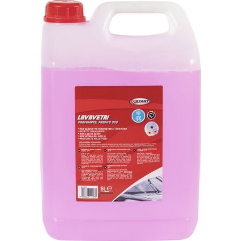 Lavavetri profumato millefiori -5 gradi - capienza 5 litri - effetto sgrassante