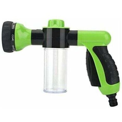 Lave-Auto Multifonctionnel à Haute Pression 6M Pistolet à Eau à Mousse pour Lavage de Machine ou Voiture/Jardin Pistolet de Pulvérisateur nettoyant Voiture & Jardin Nettoyage (vert)