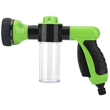 Lave-Auto Multifonctionnel à Haute Pression Pistolet à Eau Pistolet à Mousse pour Lavage de Machine ou Voiture/Jardin,Pistolet de pulvérisation/jardin Vert Jaune Voiture & Jardin Nettoya