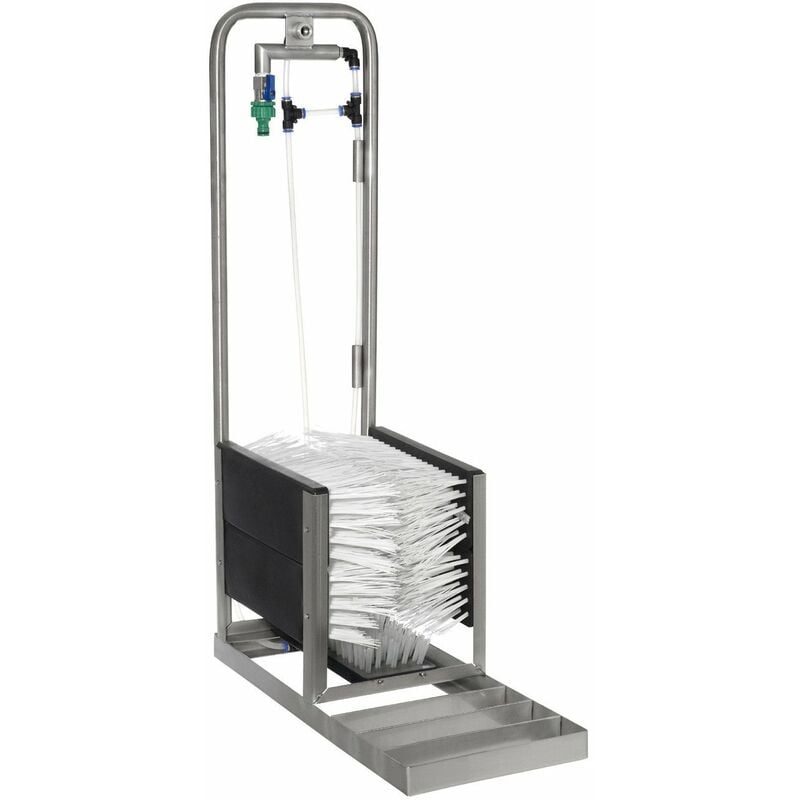 Lave bottes inox 86x58x30 cm professionnel spécial agricole ou industrie Kerbl