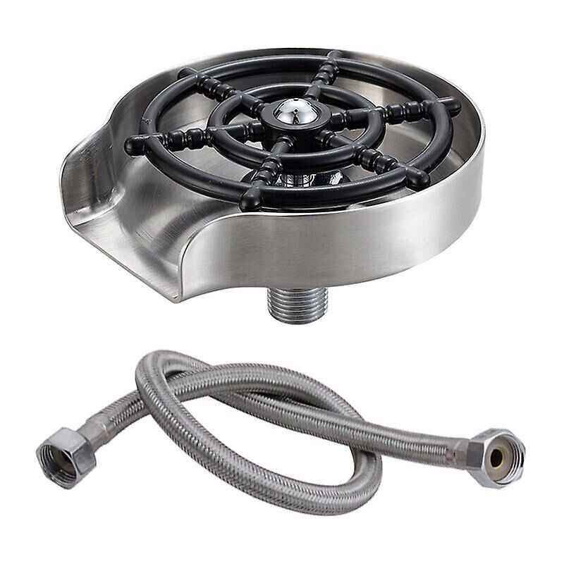 Lave-bouteille pour robinet de cuisine, accessoires de nettoyage pour lave-verres de robinet, rinçage rapide des tasses, unité de rinçage automatique