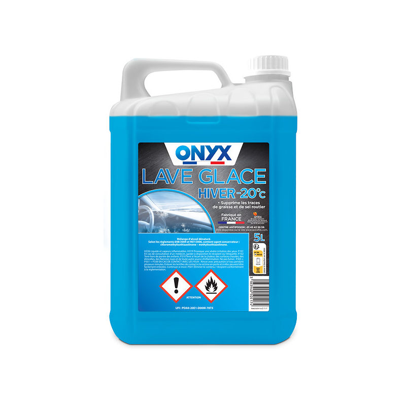 Onyx - Lave glace hiver, bidon de 5 litres