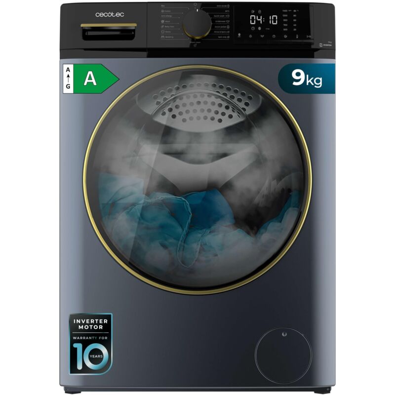 Lave-linge frontal Cecotec Bolero DressCode 9610 9 kg 1400 tr/min A Bleu