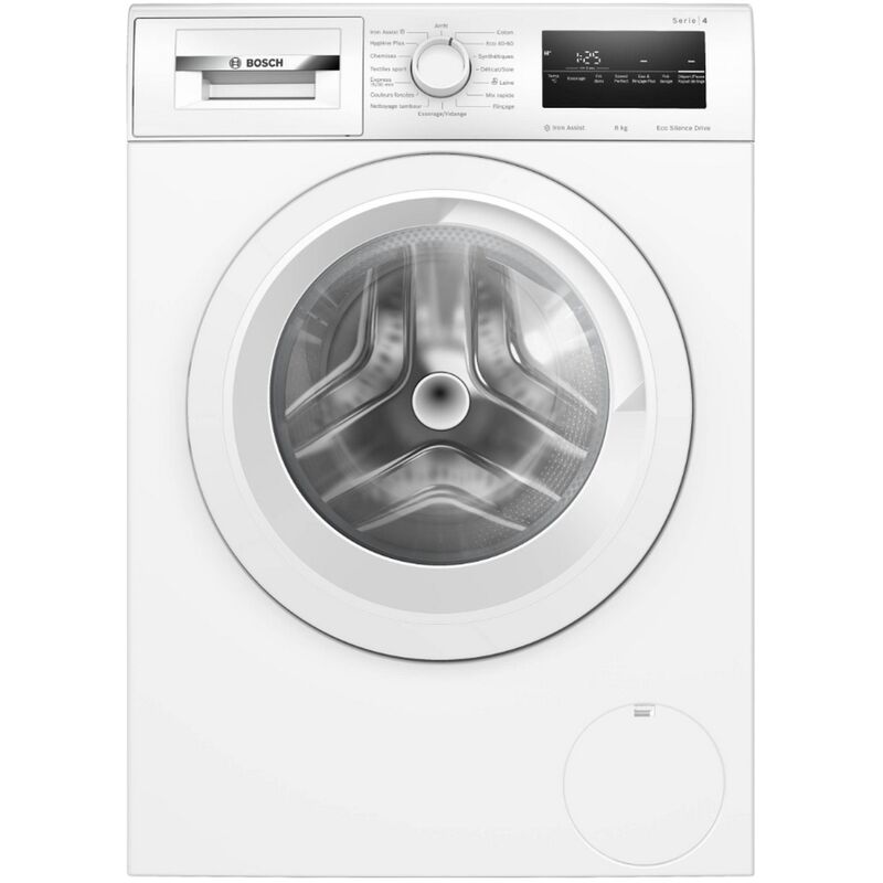 Lave-linge hublot 8kg 1200 tours/min blanc - Bosch - WAN24228FR
