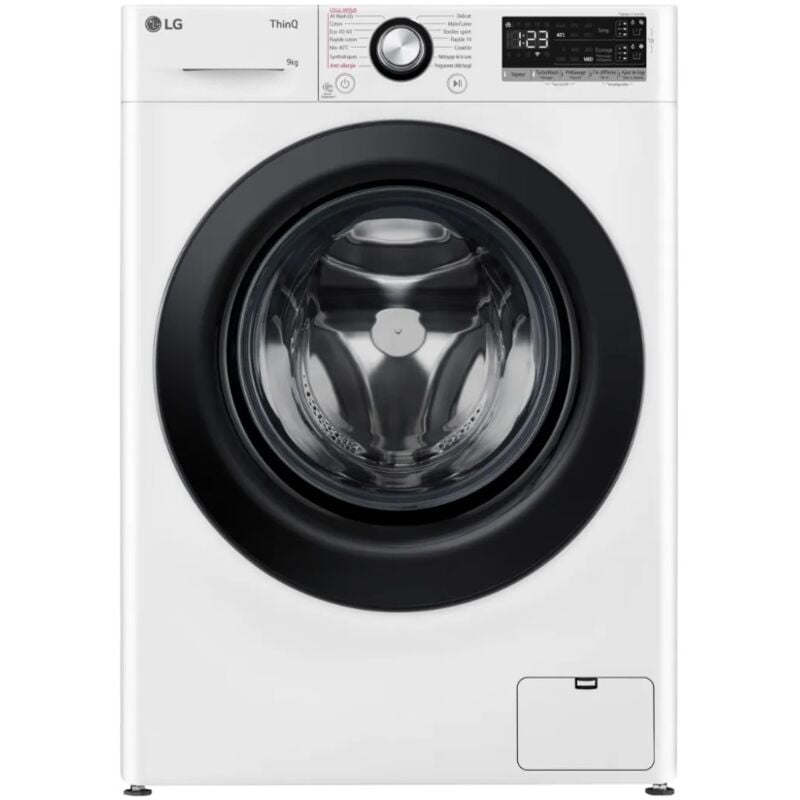 LG - Lave-linge hibot 9kg 1400tours/min F94R35WHSA