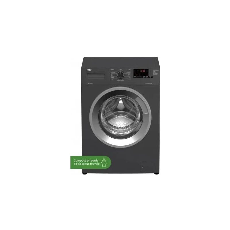 Beko - Lave-linge frontaux 7kg 49L 1200tr/min 60cm d, WUE7212S1A