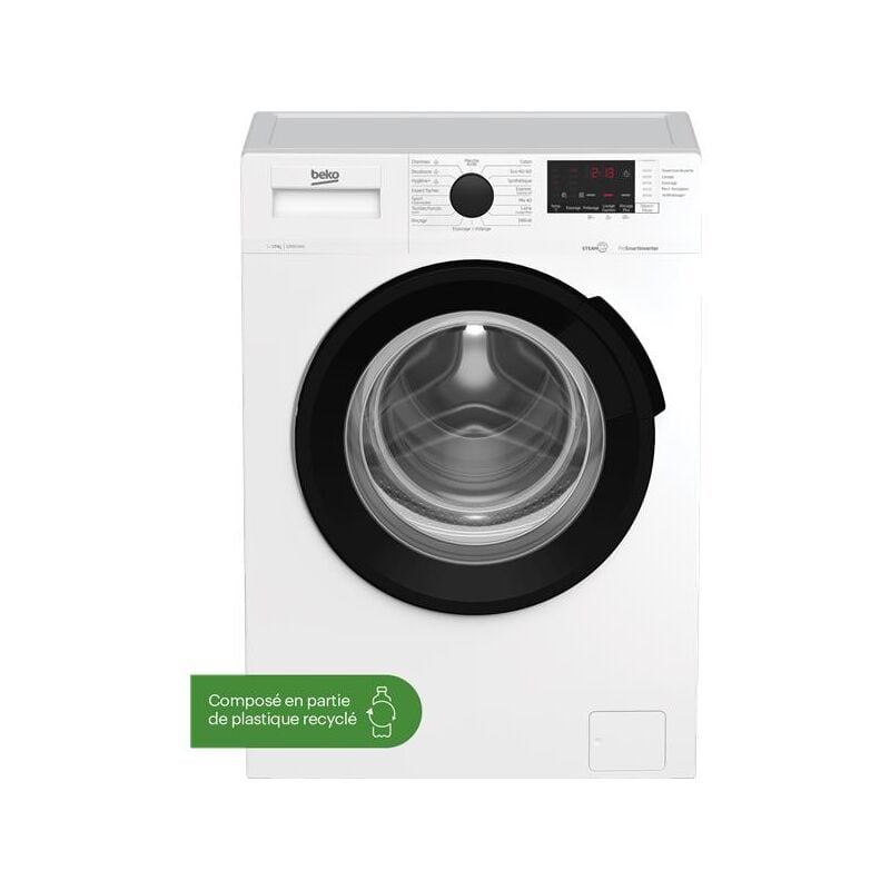 Beko - Lave-linge frontal WTE10222XW