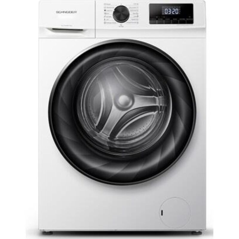 Schneider - SCLLF1014VAW Lave-linge hublot essorage variable 10kg blanc 1400 trs/min