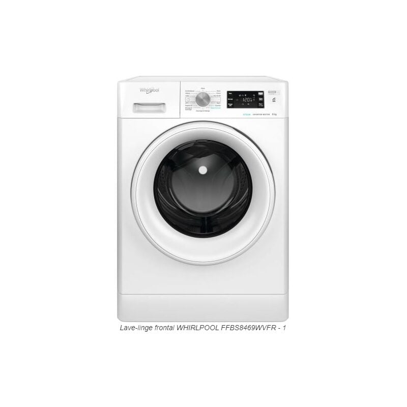 Lave-linge frontal WHIRLPOOL FFBS8469WVFR