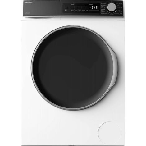 Lave-linge frontaux 9 kgkg 50 LL SHARP 1400 tr/mntr/min 59.7 cmcm B, ESNFB914AWB - Blanc