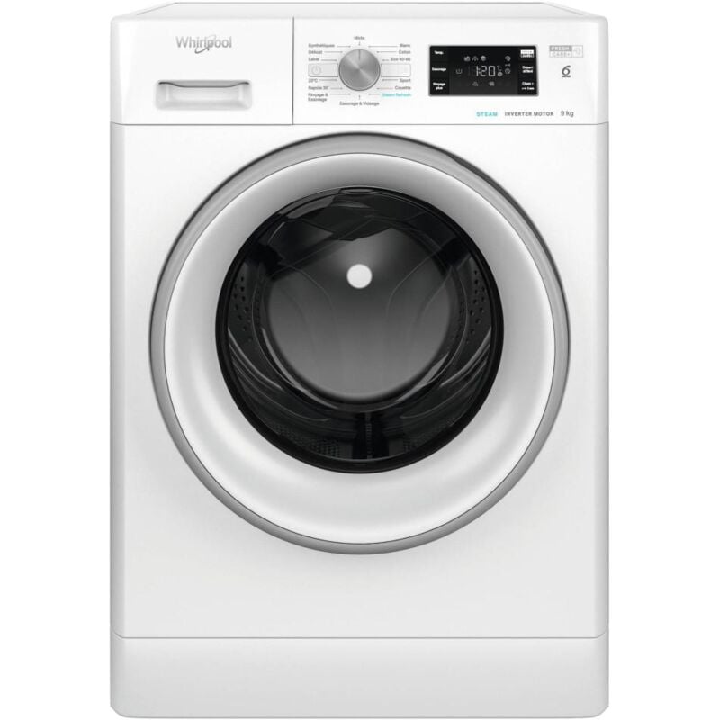 Whirlpool - Lave-linge frontal FFBP9258SVFR