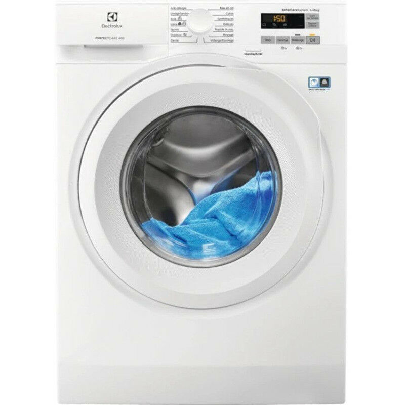 Electrolux - Lave-linge frontaux 10kg 68L 1400tr/min 60cm d, ew 6 f 5120 ws