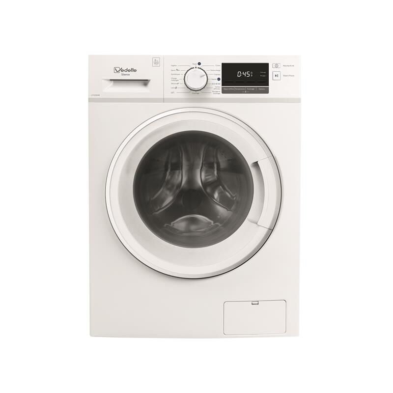 Vedette - LFVQ184W-Lave linge frontal 8Kg 1400 trs ClB Blanc