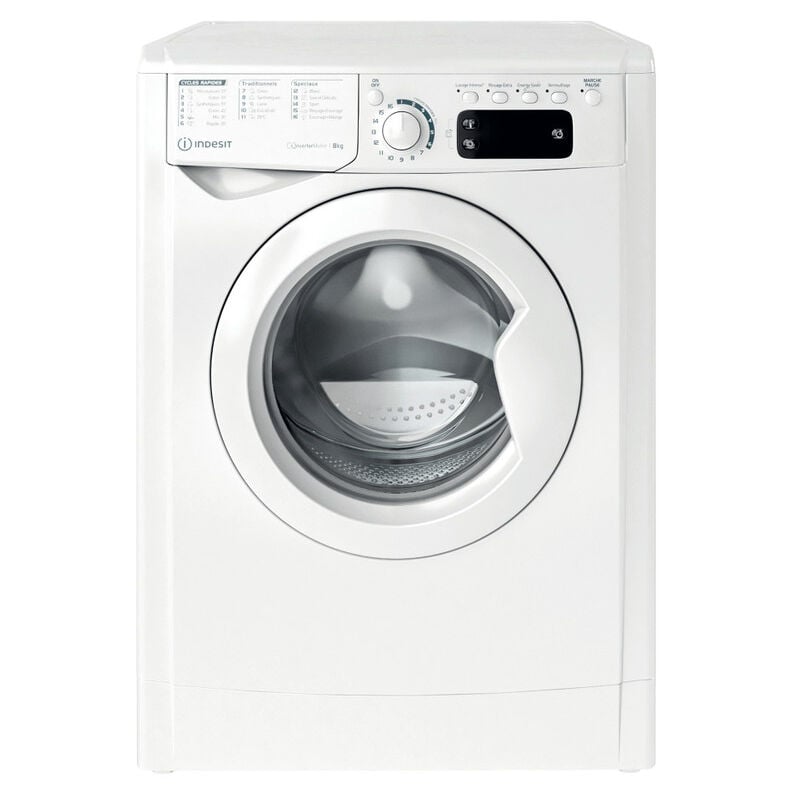 Indesit - EWE81483WFRN Lave-linge frontal 8kg 1400trs/mn ClD