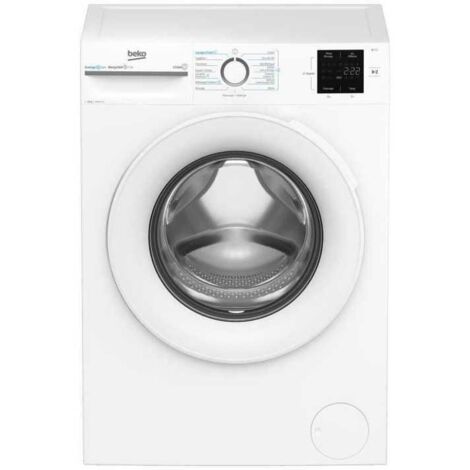 Lave-linge hublot BEKO LLFT310411 - 10 kg - L60cm - 1400 trs/min - Classe A - Blanc