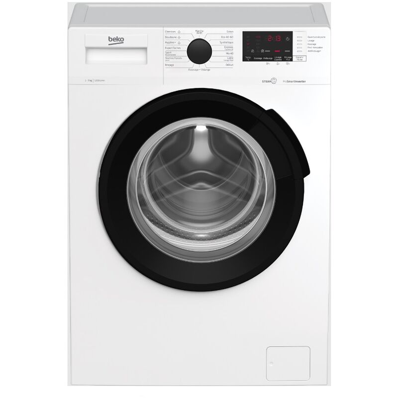 Beko - Lave-linge hublot 7kg 1200 tours/min WUV72221BW
