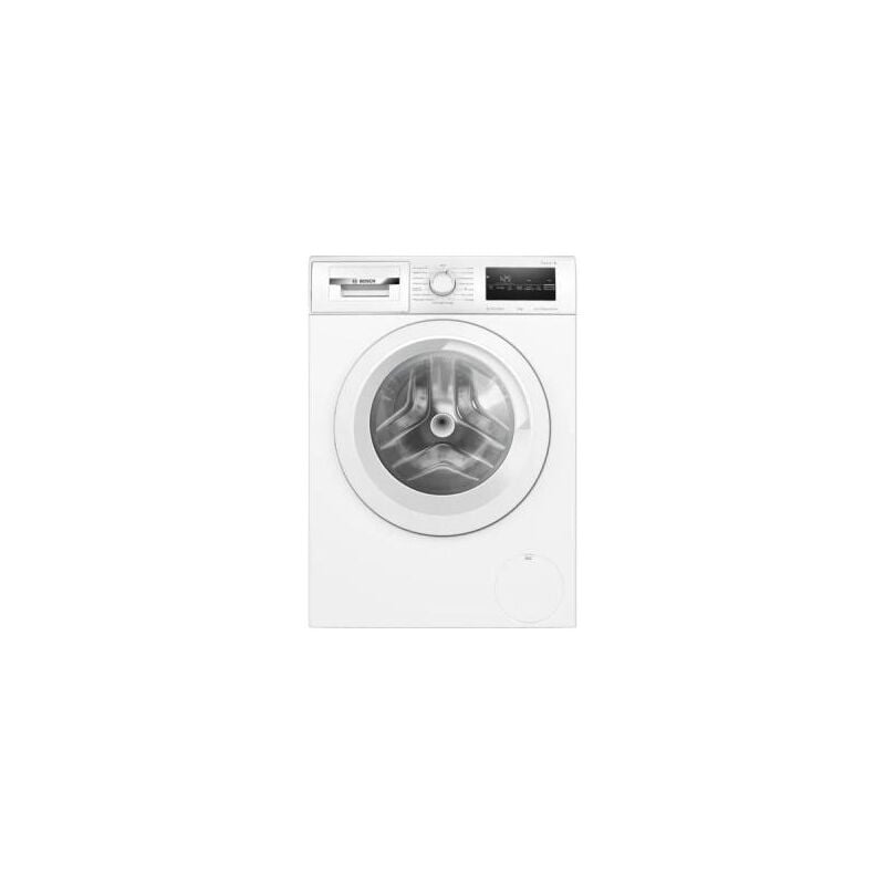 Lave-linge hublot Bosch WAN28258FR SER4 - 8 kg - Induction - L60cm - 1400 trs/min - Classe a - Vapeur - Blanc