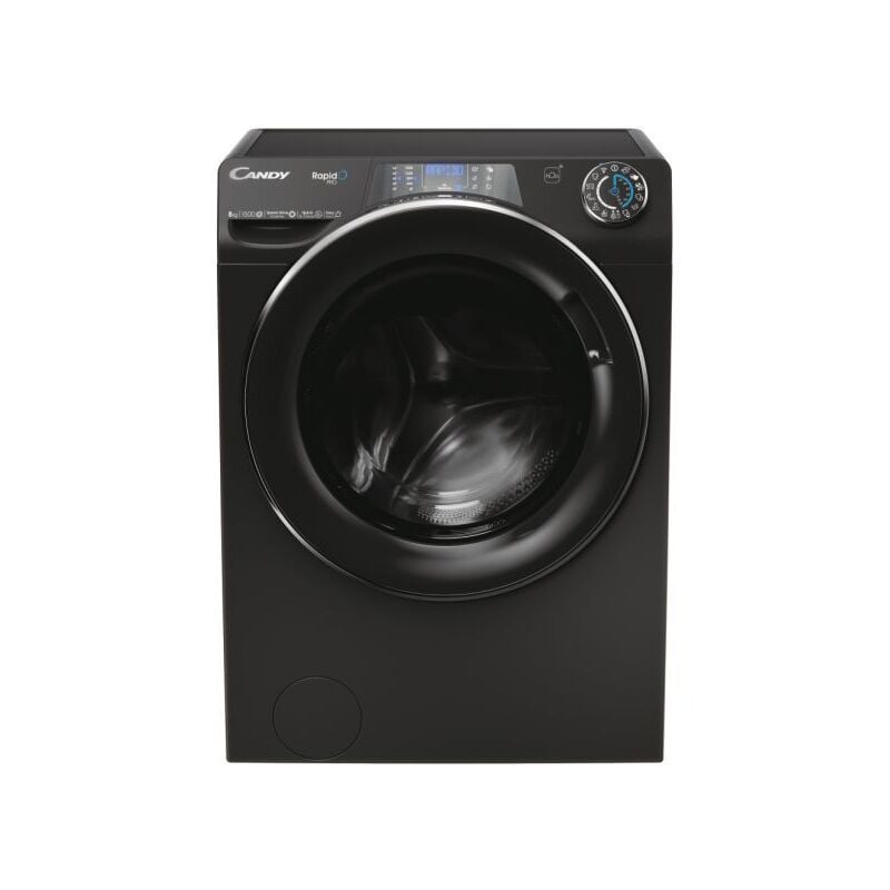 Candy - RP586BWMBCB1-S-Lave linge frontal 8kg 1500 tr/min ClA Noir