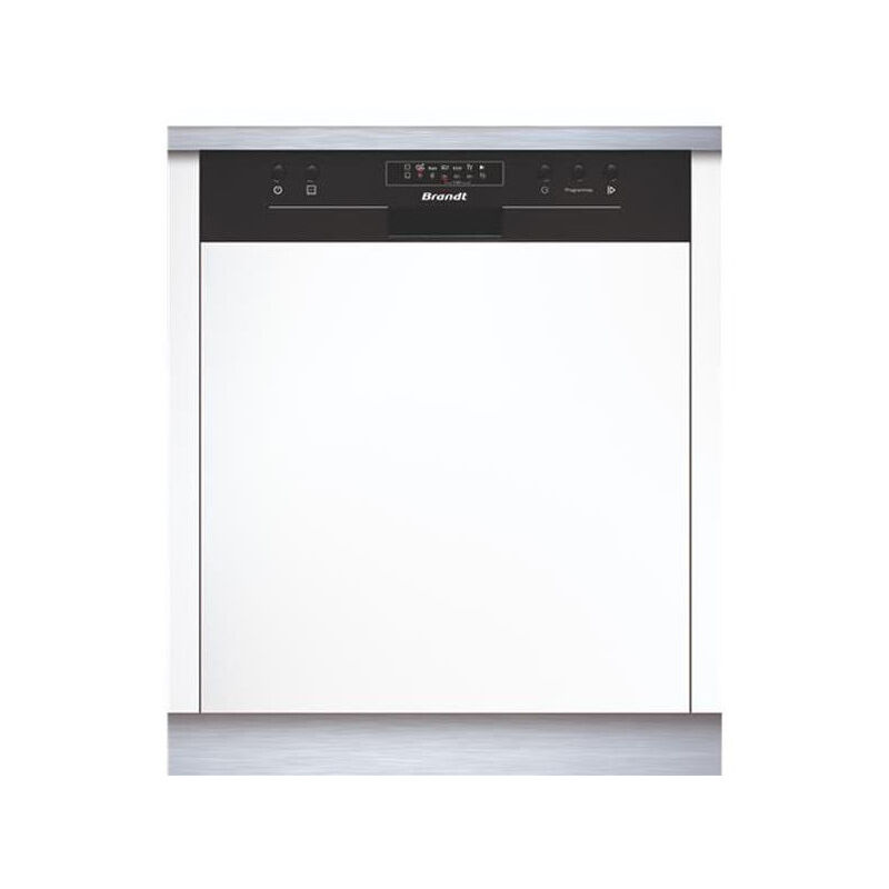 Brandt - lave-vaisselle integrable 14C 44DB noir BB3424LB