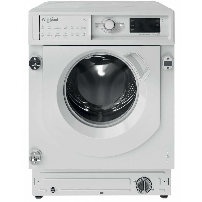 Whirlpool - Lave-linge intégrables 7kg 52L integrable 1400tr/min 59.5cm d, BIWMWG71483FRN