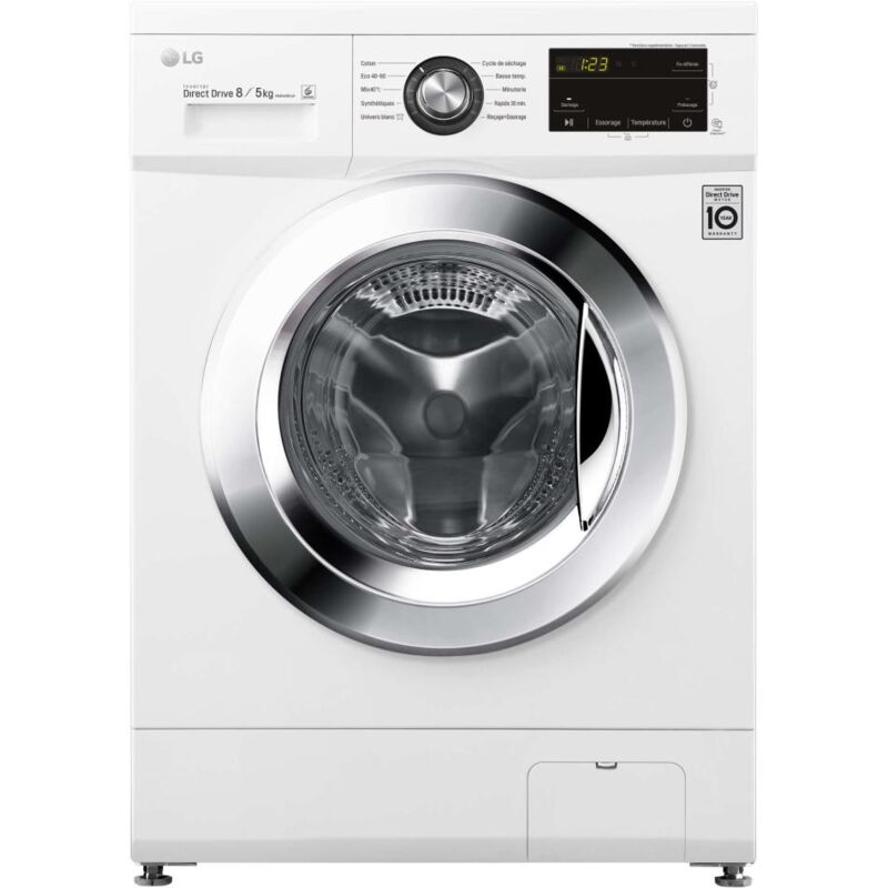 LG - Lave-linge séchant F854M22WR