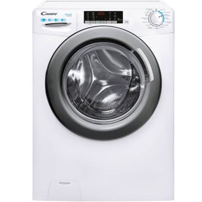 Lave-linge s&eacute;chant - CANDY - CSWS485TWMRE/FR - 8 kg lavage - 5 kg s&eacute;chage - 1400 tours/minute 