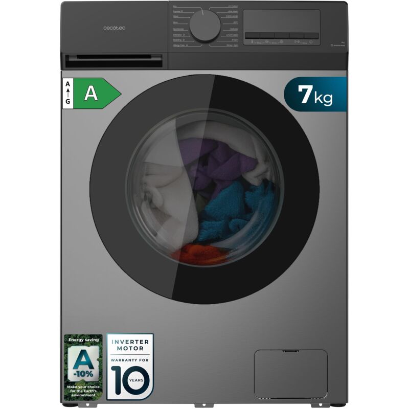 CECOTEC  Lave-linge &agrave; Chargement Frontal Bolero Dresscode 7450