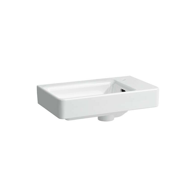 Lave-main Laufen Pro s 480x280mm, blanc, avec trop-plein 1 trou robinet a droite