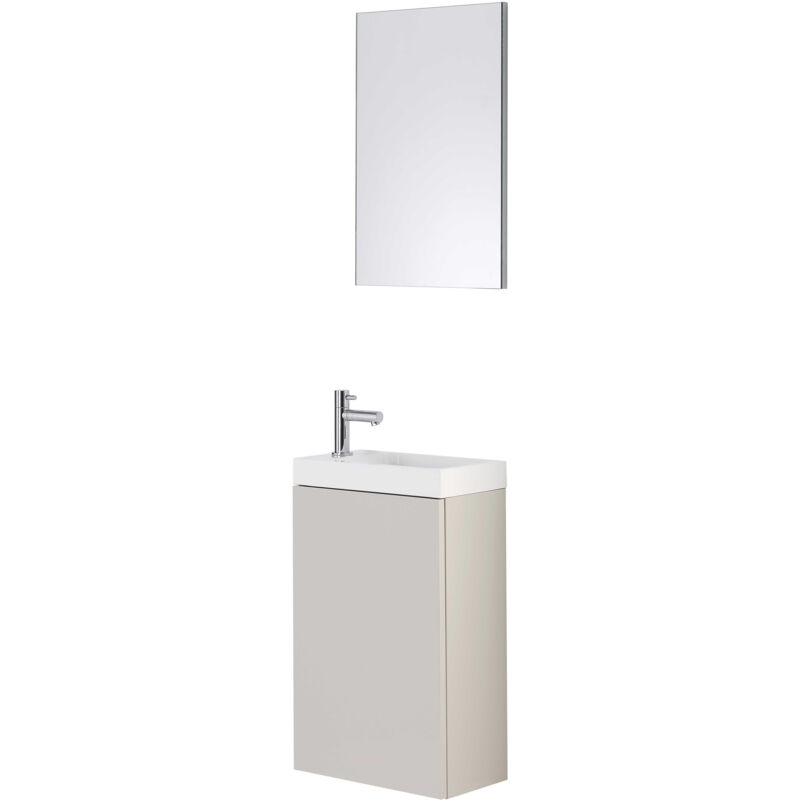 Lave main meuble Tortora Duofix avec miroir - Roca
