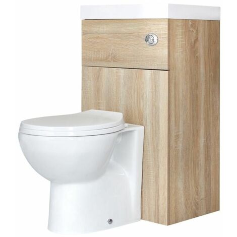 Leke Bouton poussoir de toilette de salle de bain Bouton de chasse d'eau  simple Bouton de réservoir d'eau de toilette 