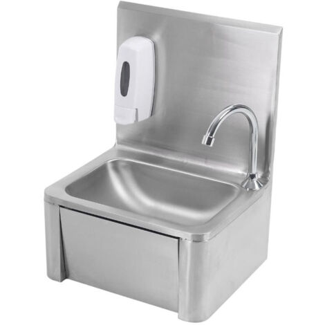 Lave Mains à Commande Fémorale en Inox