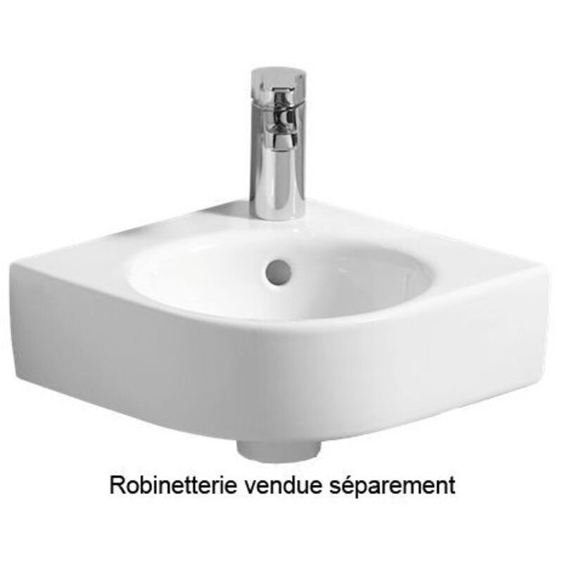 Lave-mains renova angle blanc