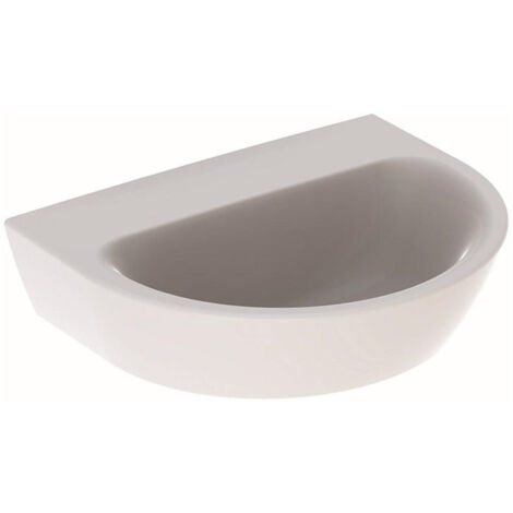 Lave-mains droite NOVA sans trou de robinetterie sans trop plein 450x360mm blanc