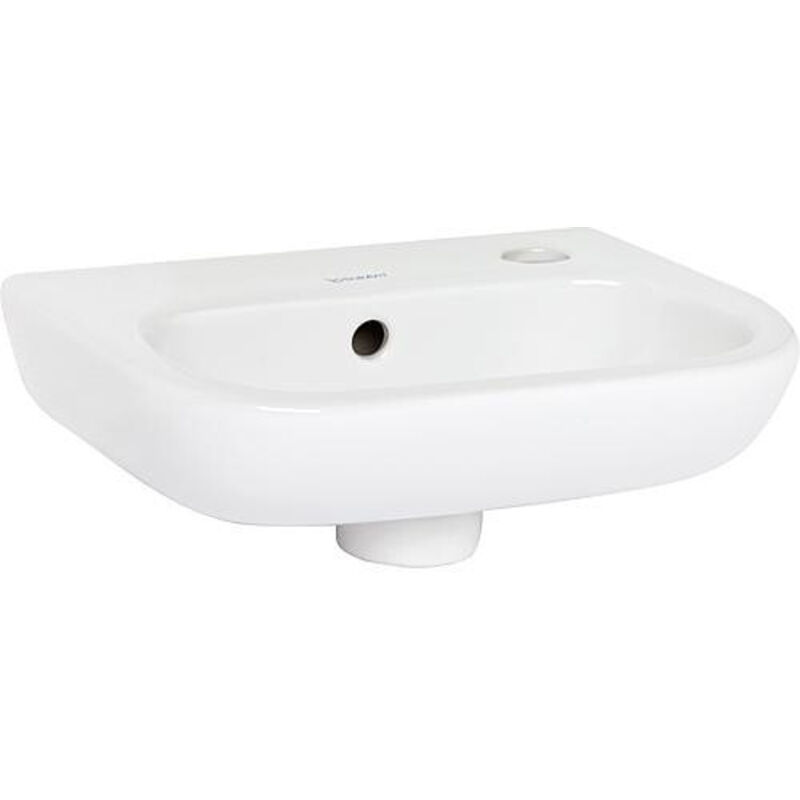 Duravit - D-Code lave-mains, avec trou pour robinetterie à droite,