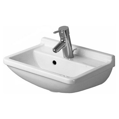 Lave-mains Duravit Starck 3 450 mm - Blanc - Blanc