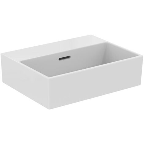 Lave-mains EXTRA 450x350x150mm, poncé blanc sans trou pour robinet, avec trop-plein IDEAL STANDARD