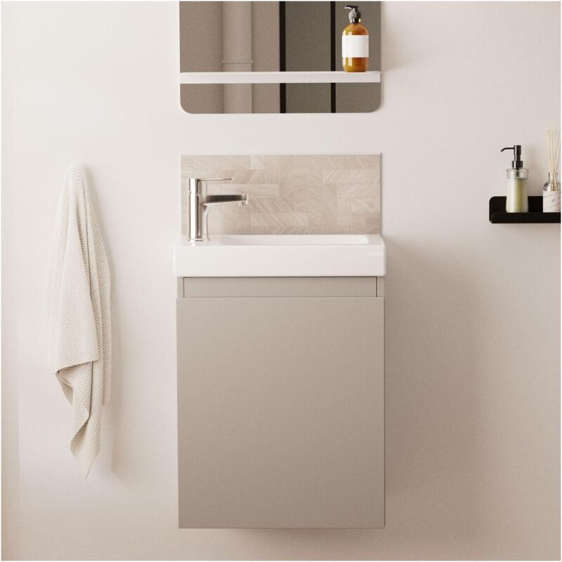 Meuble lave-mains lisa 41 cm