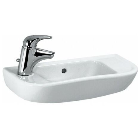 Lave-mains LAUFEN PRO L 500 x 250 mm avec trou pour robinet à gauche, blanc LAUFEN