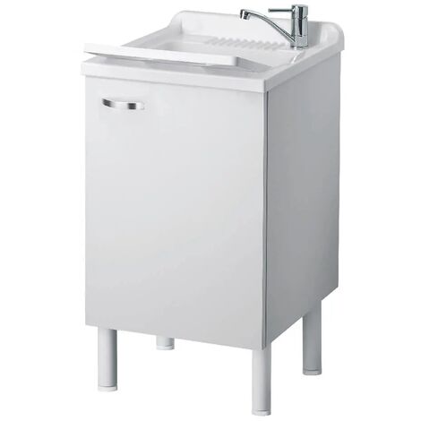 Lave-mains Negrari Arcobaleno 6003SK épaisseur 18 mm bassin en PP 50x50 cm