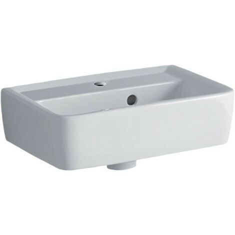 Lave-mains RENOVA PLAN 450x320mm trou de robinetterie au centre